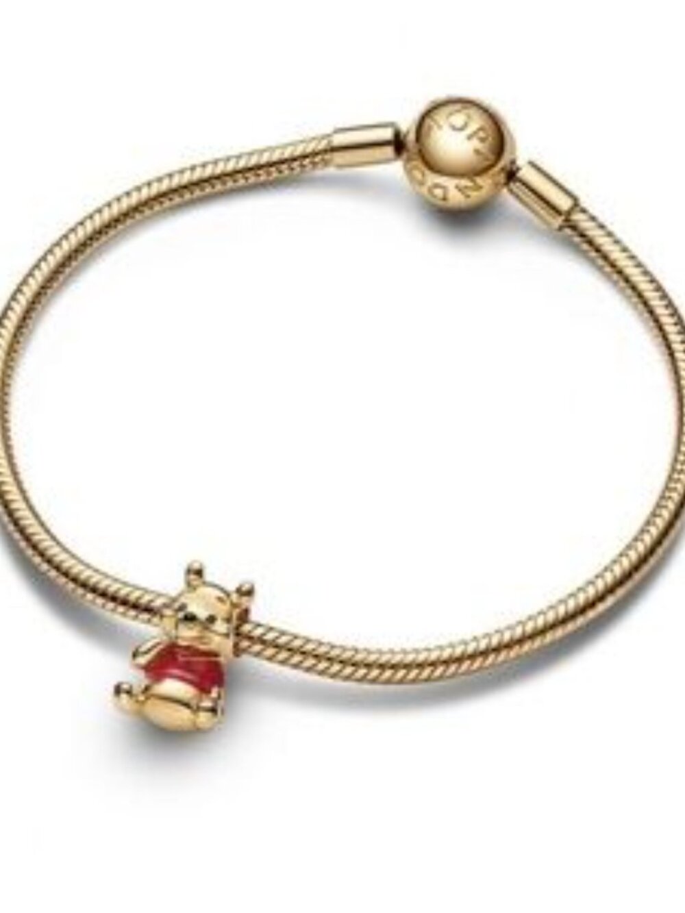 Pandora Disney Winnie the Pooh Gold Charm - Picture 3 of 3